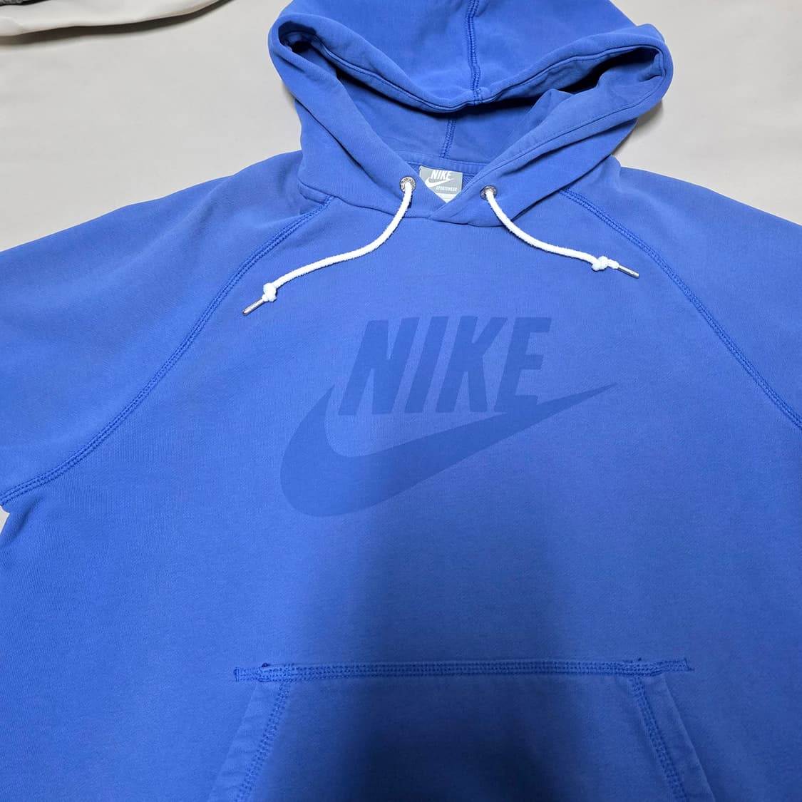 [XL] 나이키 빅로고 래글런 스웨트 후드티 블루 상품이미지8