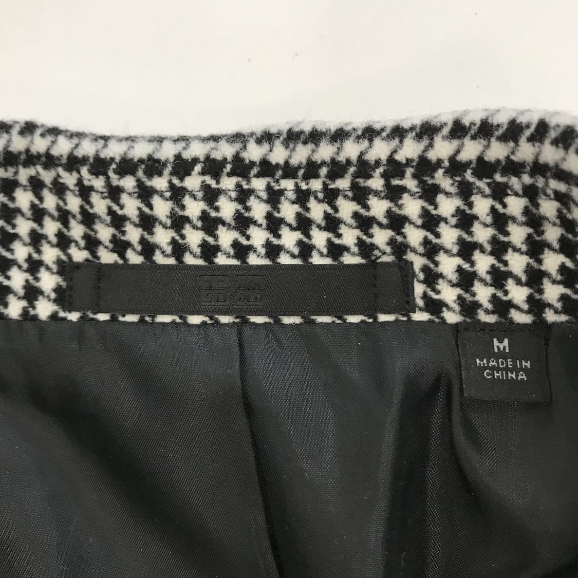 유니클로 하운드투스 체크 울혼방자켓 [여성M] 상품이미지4