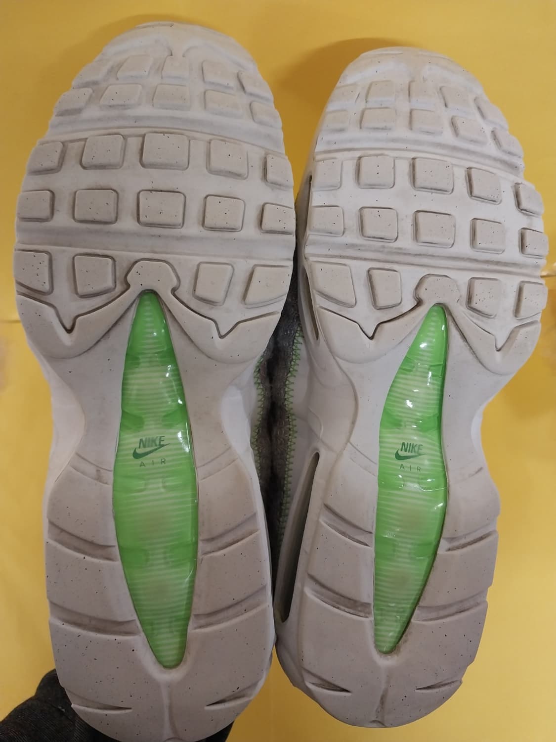 남성 나이키 에어맥스 95 화이트 클래식 운동화 (285) 상품이미지8