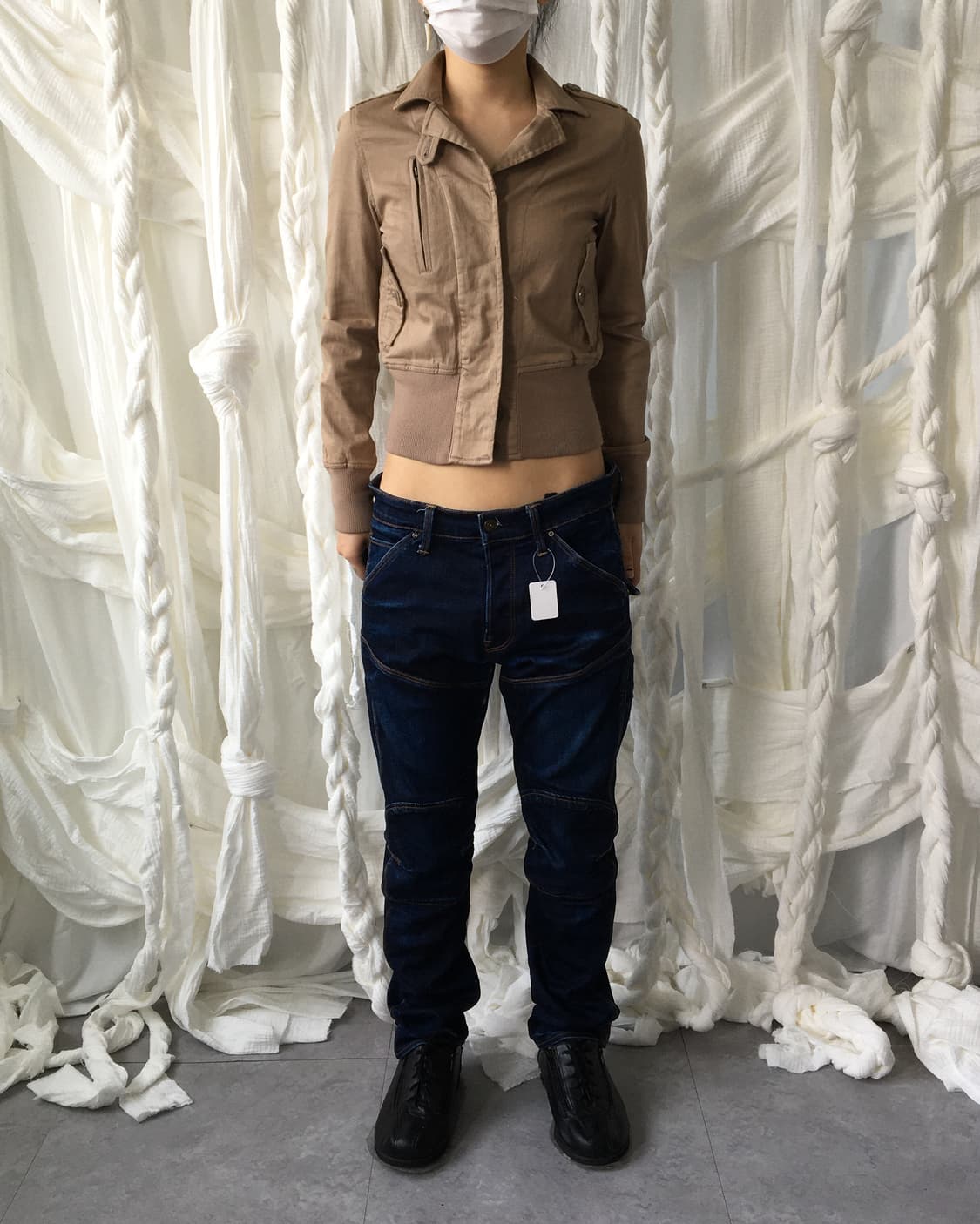 Cotton bomber jacket 상품이미지7
