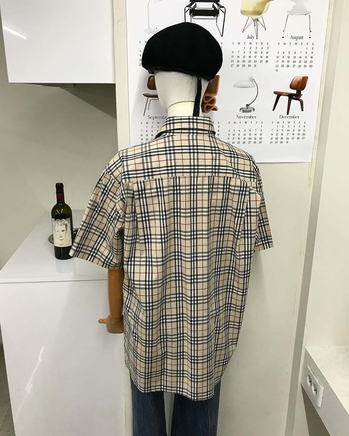 버버리 노바체크 반팔 셔츠 상품이미지4