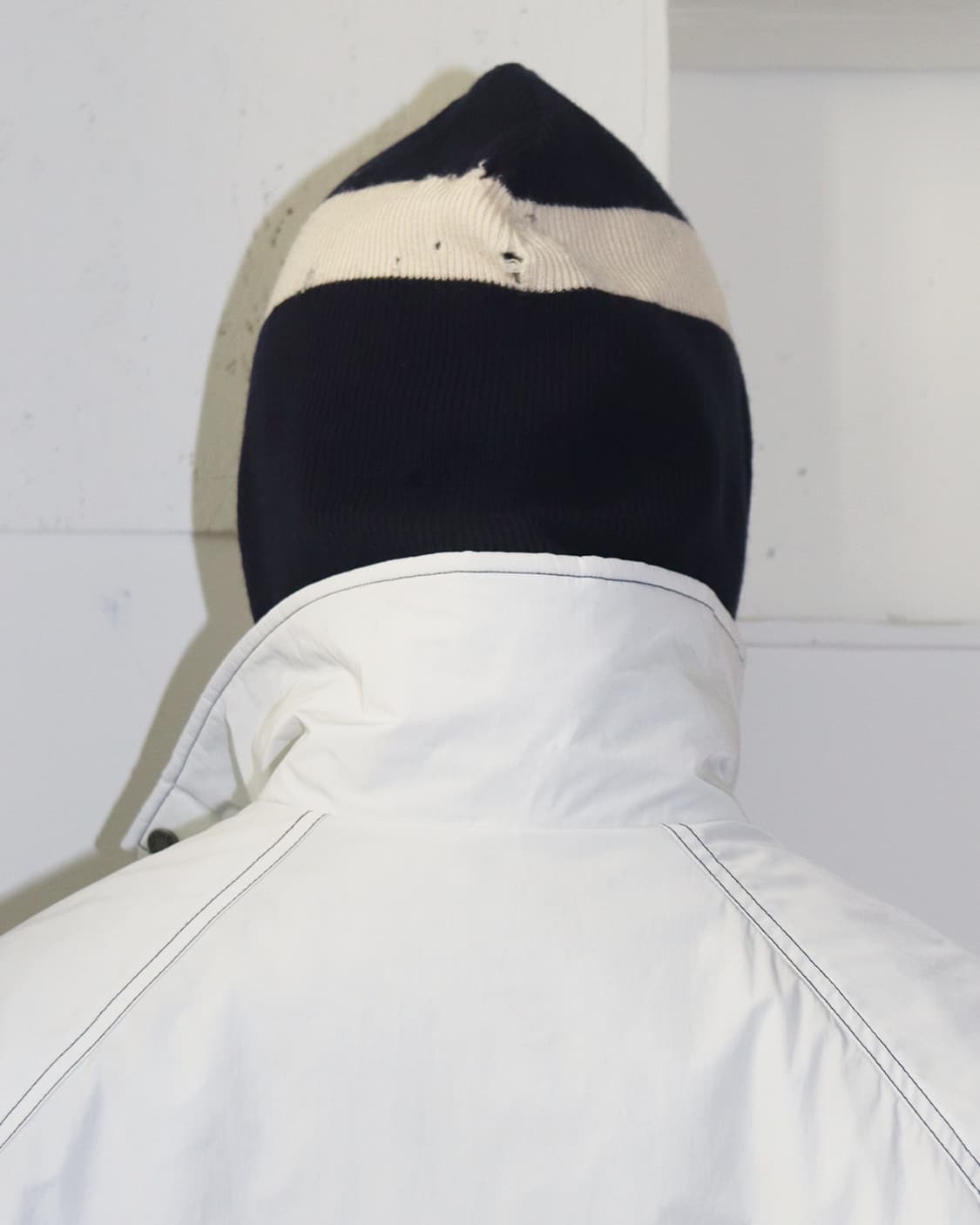 키지마 타카유키 18AW 샘플 데미지 바라클라바 상품이미지4