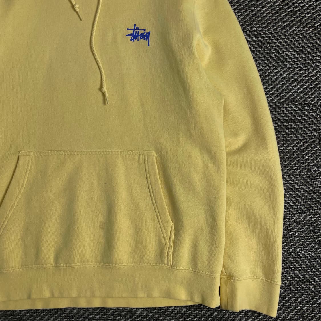 스투시 베이직 빅로고 박시핏 후드 티셔츠y 3313 상품이미지4