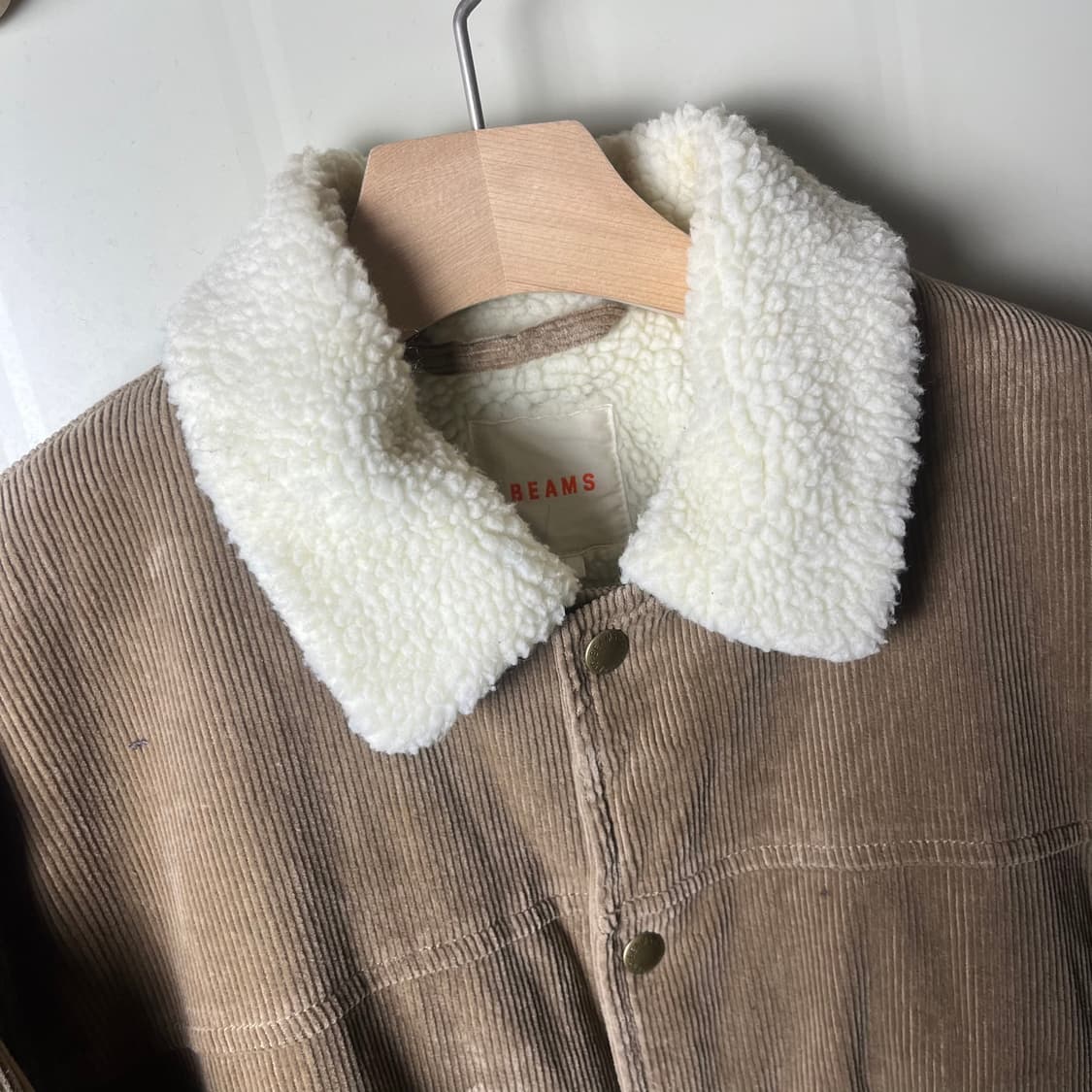 [Beams] 빔즈 코듀로이 쉐르파 자켓 상품이미지2
