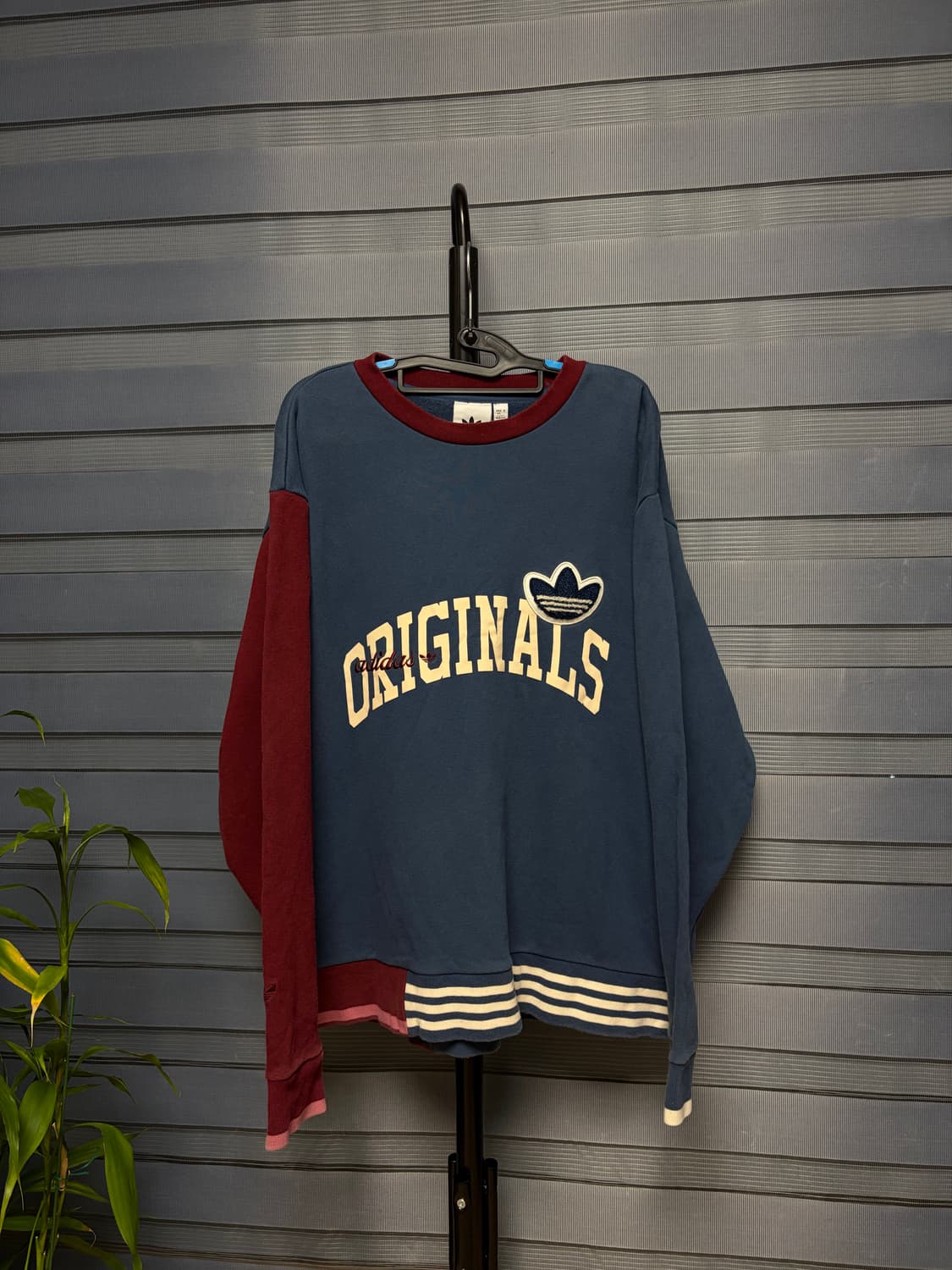 아디다스 오리지널 컬러블록 맨투맨 L 상품이미지1