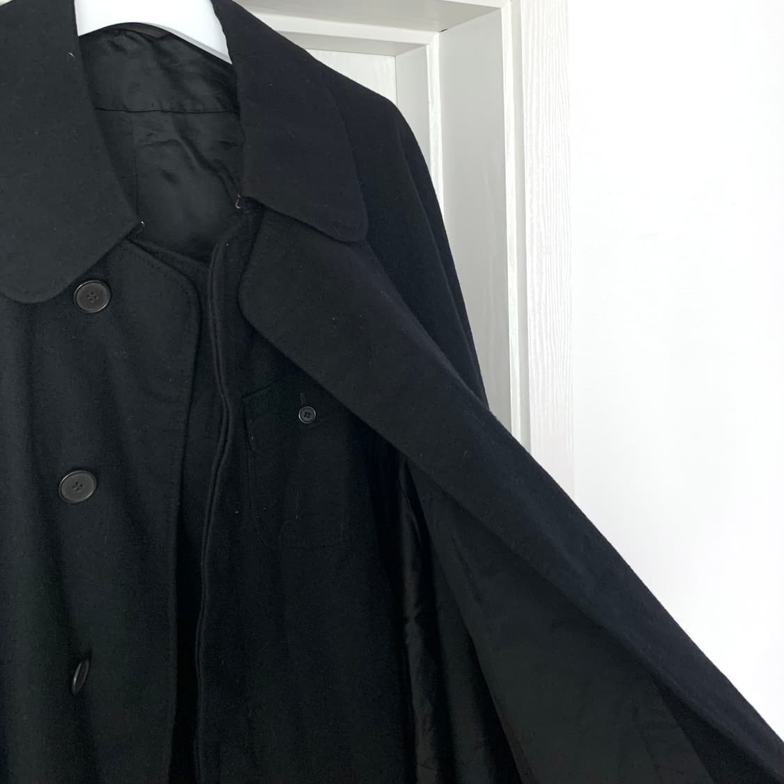 재팬 아카이브 레이어드 케이프 톤비 오버 코트 인버네스 빈티지 상품이미지3