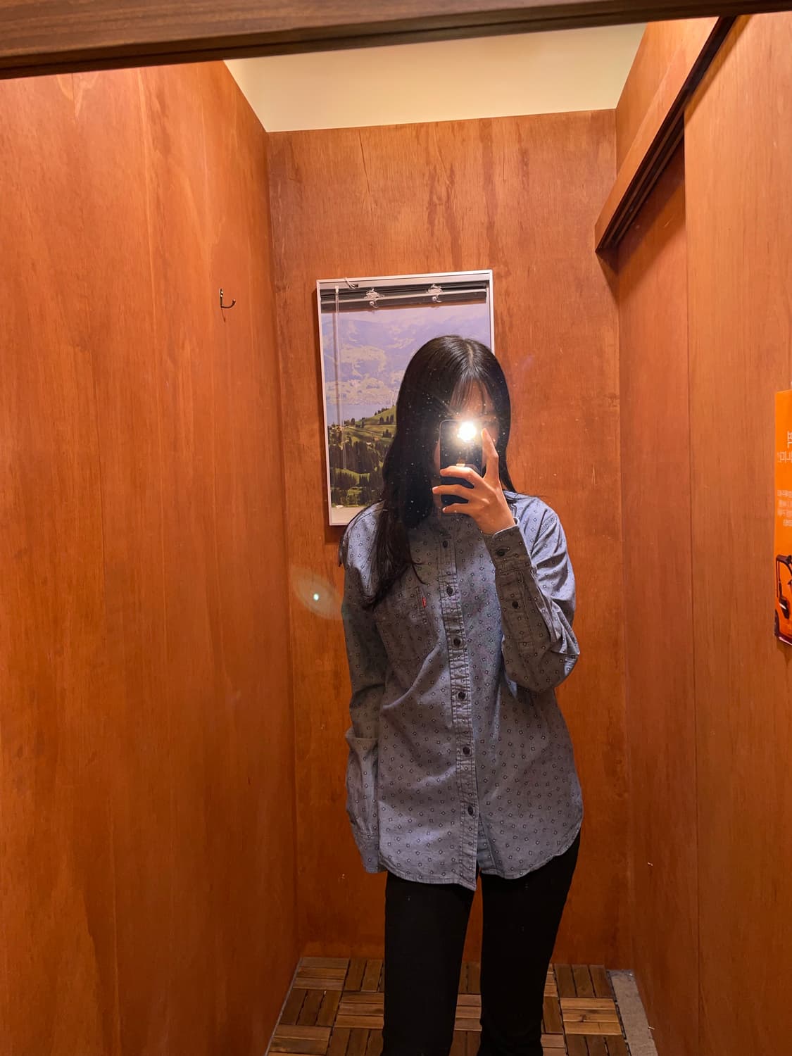 (S) Levi's 리바이스 코튼 데님 셔츠 상품이미지1