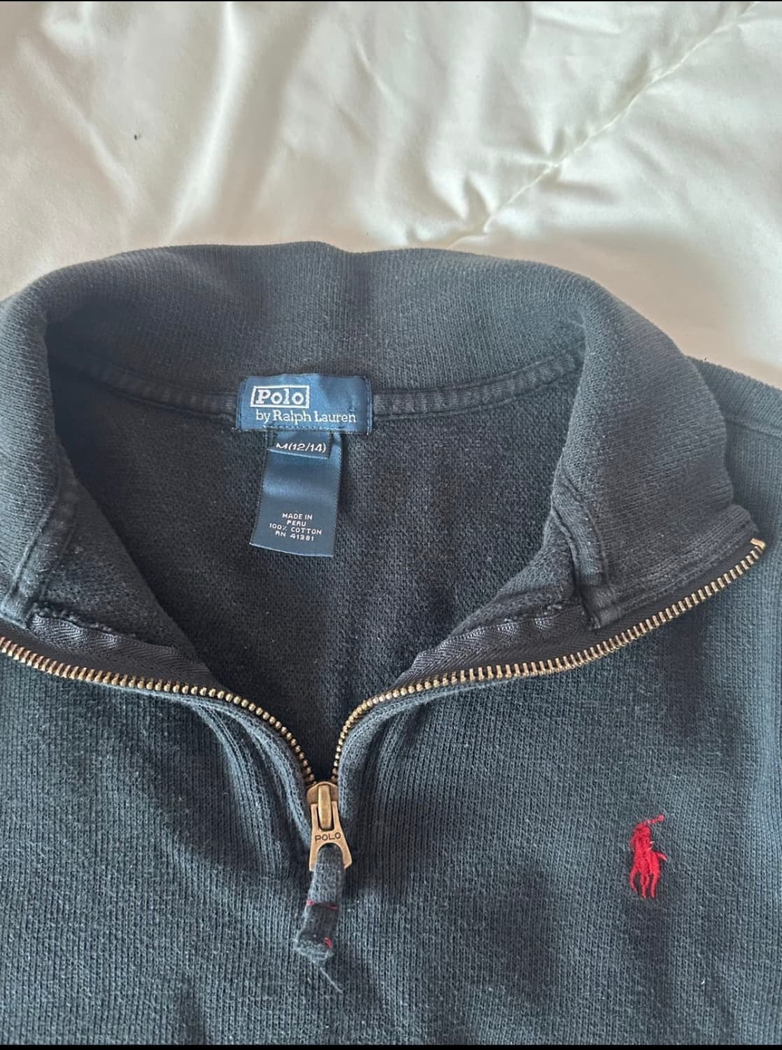 폴로 반집업니트 상품이미지2