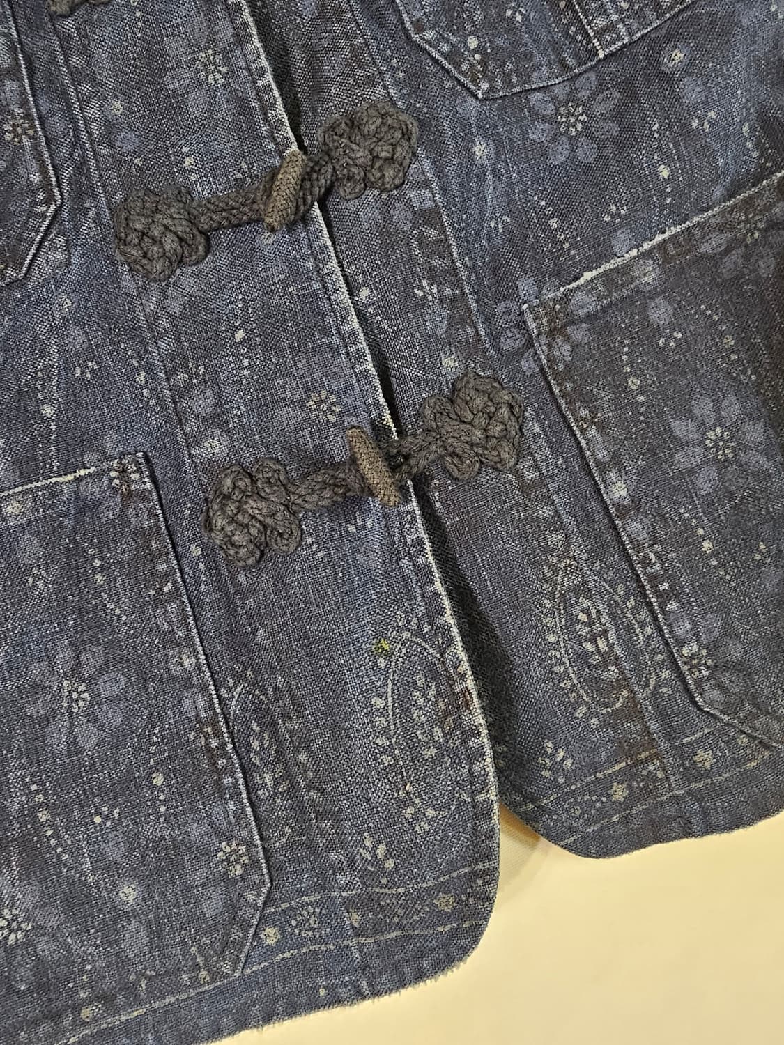 폴로 여성 랄프로렌 빈티지 플로럴 페이즐리 데님 코튼 자켓 상품이미지6