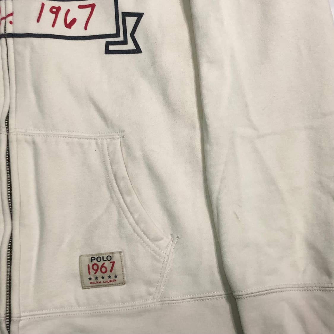 폴로 랄프로렌 성조기 후드집업 상품이미지6