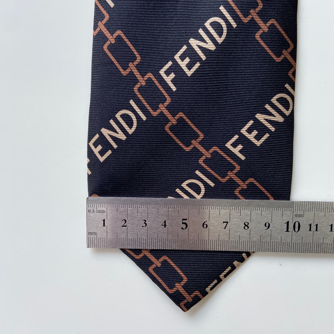 펜디 (FENDI) 영문 모노그램 정품 명품 넥타이 상품이미지8