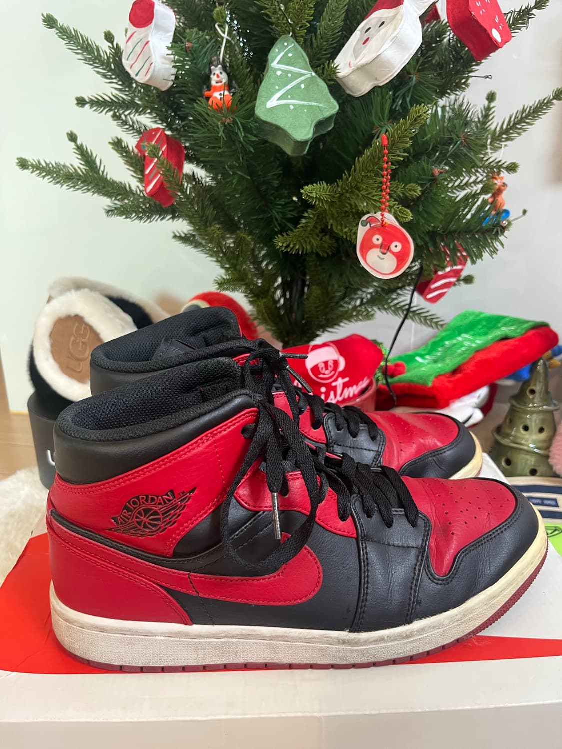 [신발]나이키 조던1 브레드 미드 265 상품이미지1