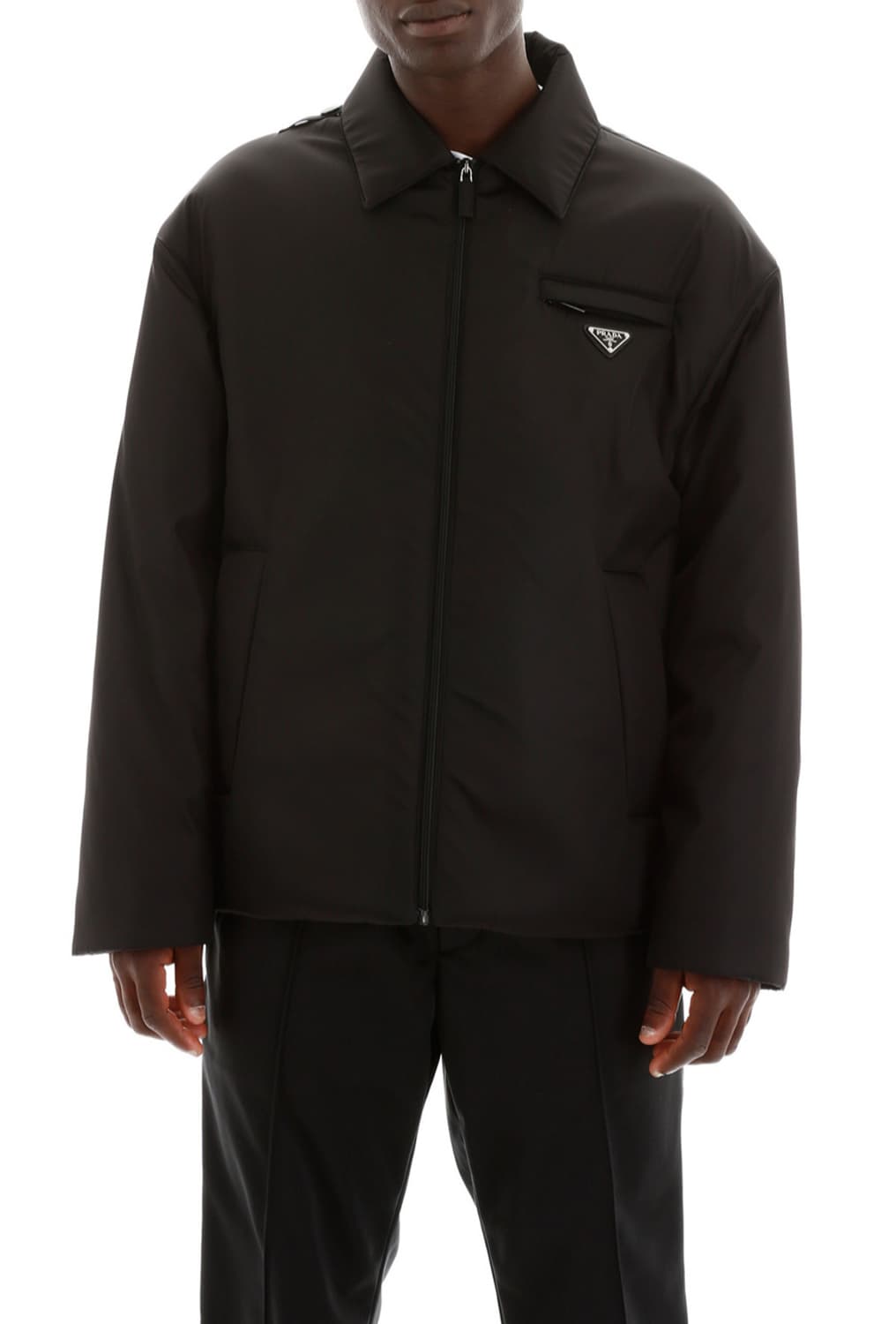 [XL] 프라다 나일론 포코노 패딩 자켓 블랙(SGN882) 상품이미지2