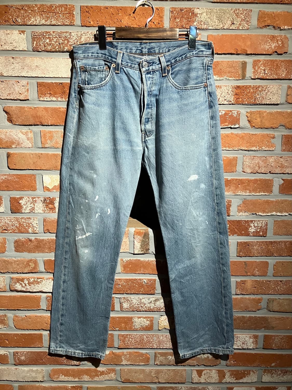 00s USA 빈티지 리바이스 501 데님 팬츠 상품이미지2