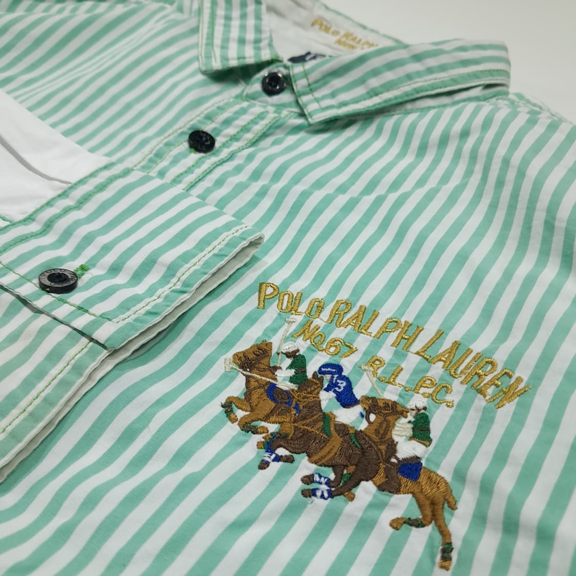 CK077 2XL 폴로 00s 뉴욕 커스터마이징 R.L.P.C 멀티포니 상품이미지5