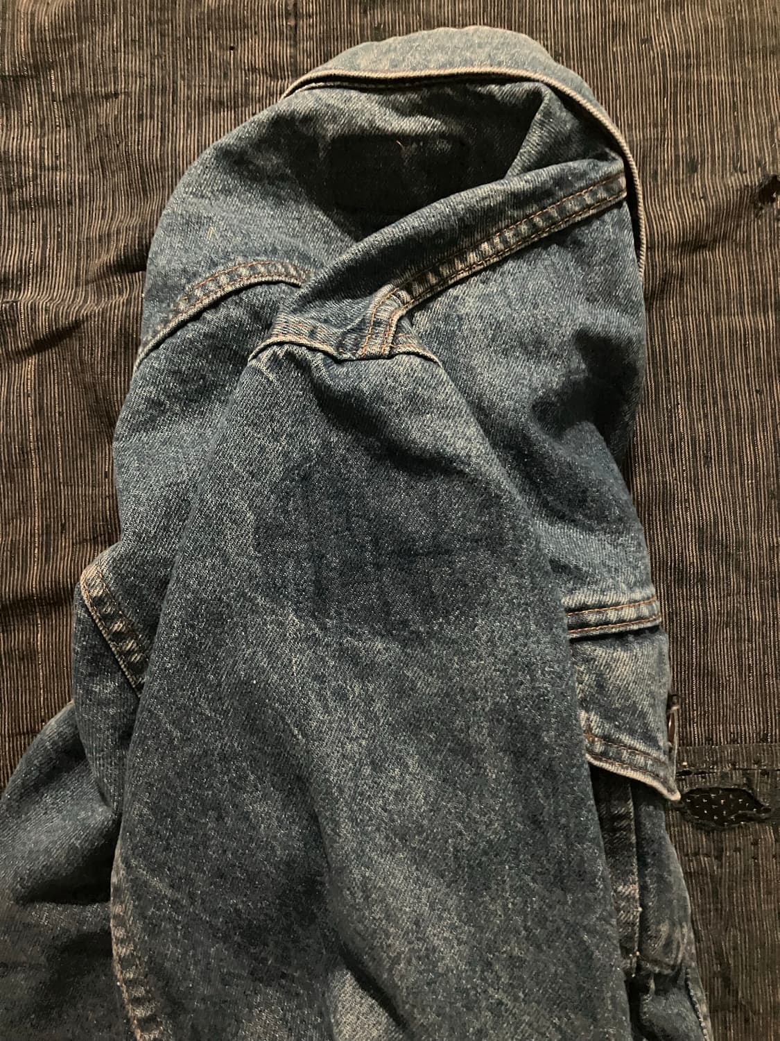 🇺🇸 80s USA 리바이스 70506 3세대 트러커 데님 자켓 상품이미지6