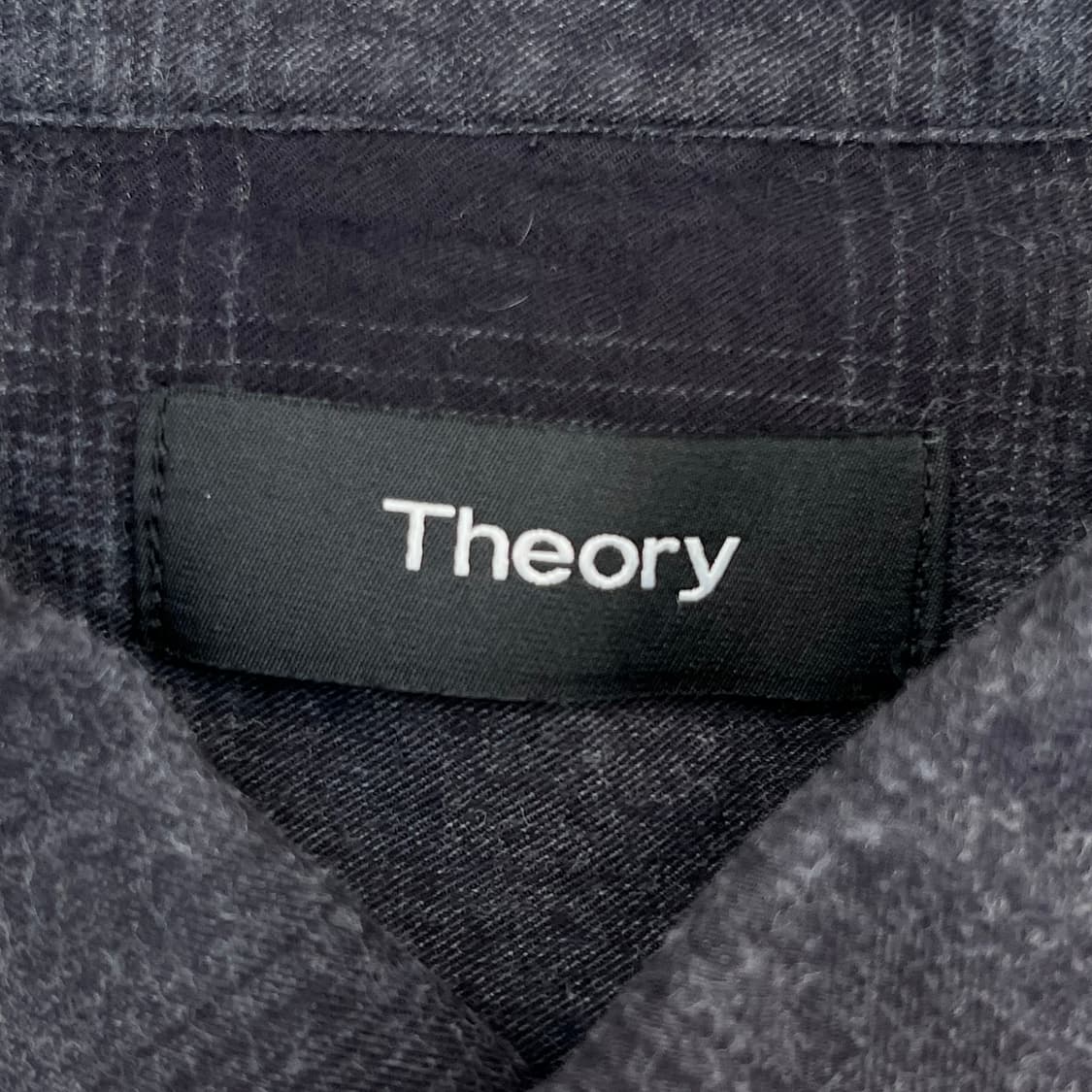 띠어리 남성 체크 셔츠 (M) 상품이미지3