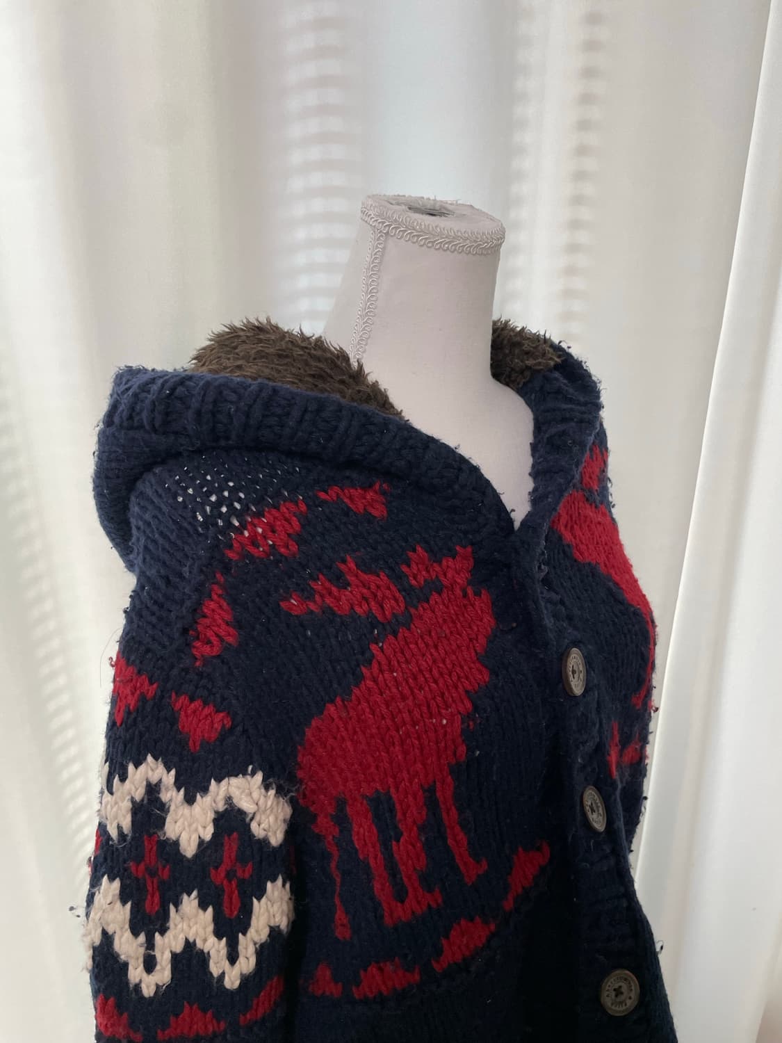 아베크롬비 노르딕 코위찬 후드 니트 상품이미지5