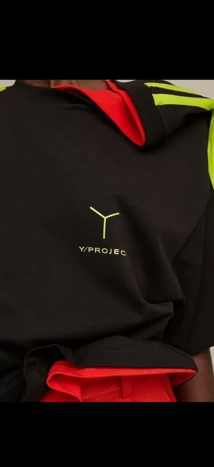  와이프로젝트  Y/PROJECT Y LOGO C클립 숄더 반팔티 상품이미지5