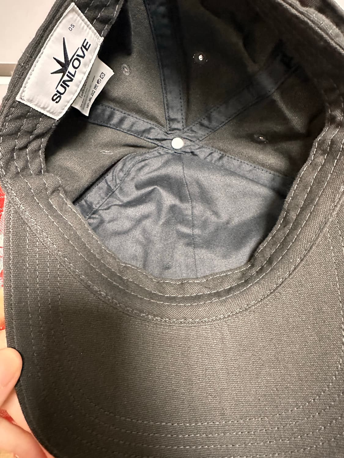 썬러브 볼캡 브라운 상품이미지3