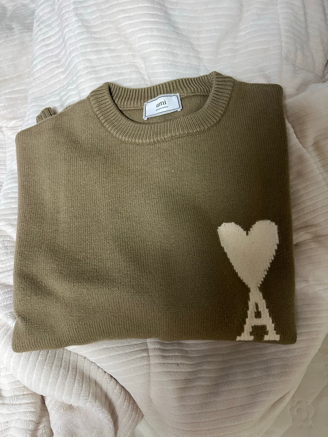 아미 인트라시아 니트 베이지 xl 상품이미지2