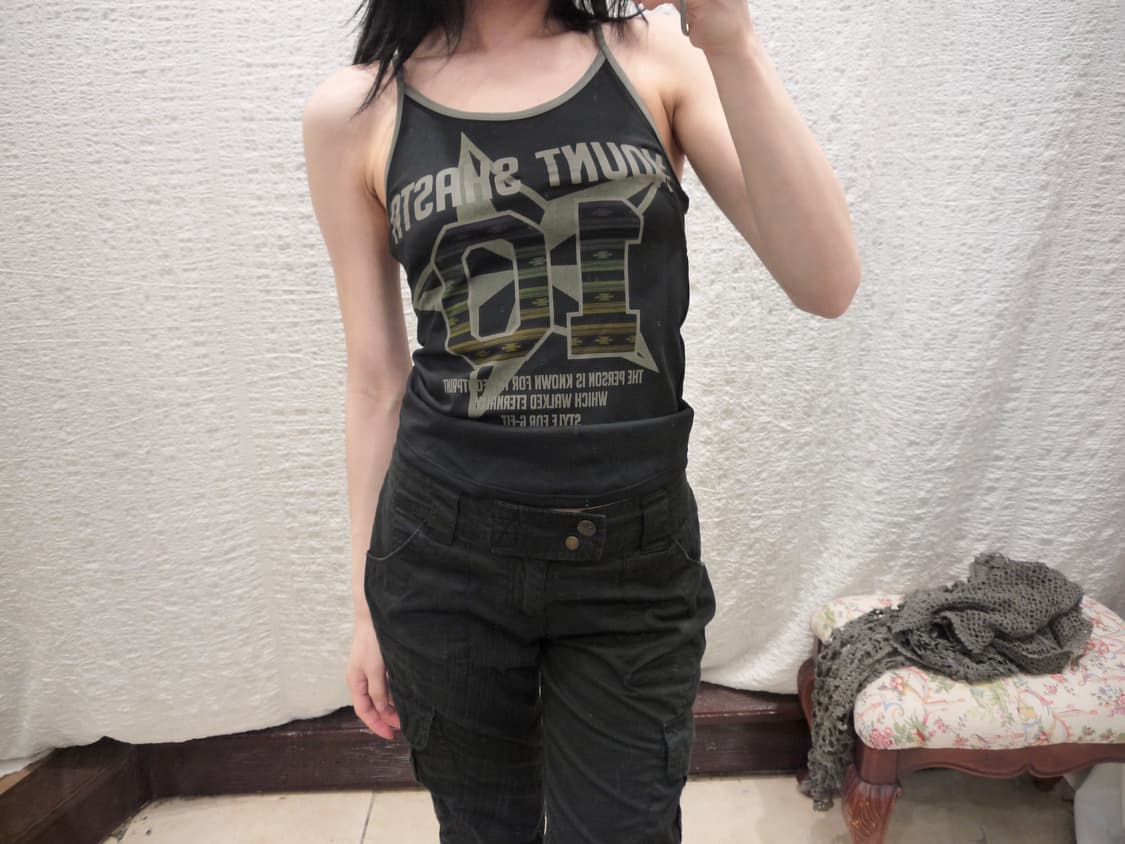 Retro Graphic String Tank 상품이미지1