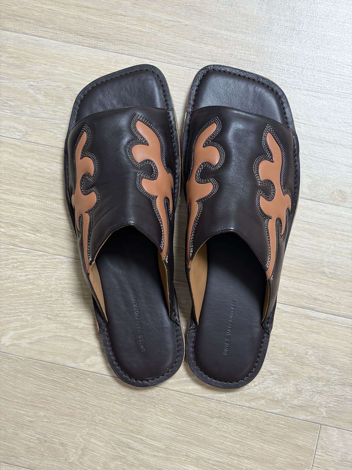 드리스반노튼 카우보이 웨스턴 슬라이드 샌들 (비브람 보강 완료) 상품이미지2