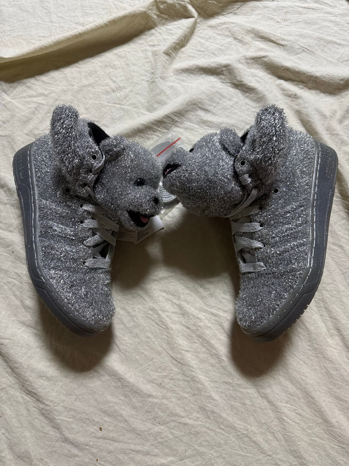 아디다스 제레미스캇 테디베어 실버 새상품  상품이미지2