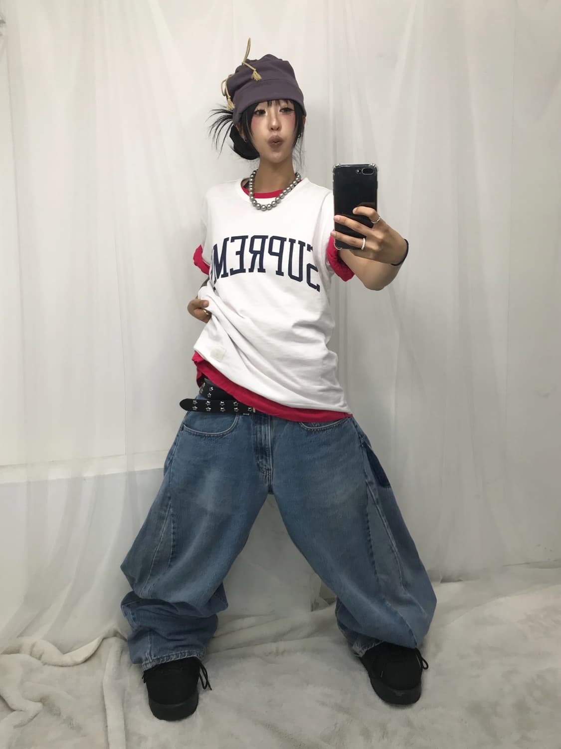 < Supreme Heather Athletic T-shirt > 상품이미지5