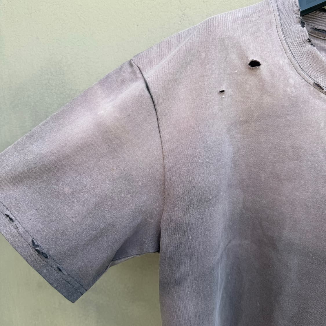뜨또 스타일 페이딩 디스트레스드 반팔티 상품이미지6