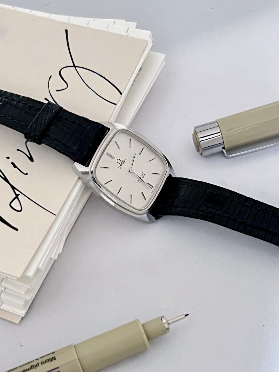 오메가 드빌  스퀘어 여성 시계 상품이미지2