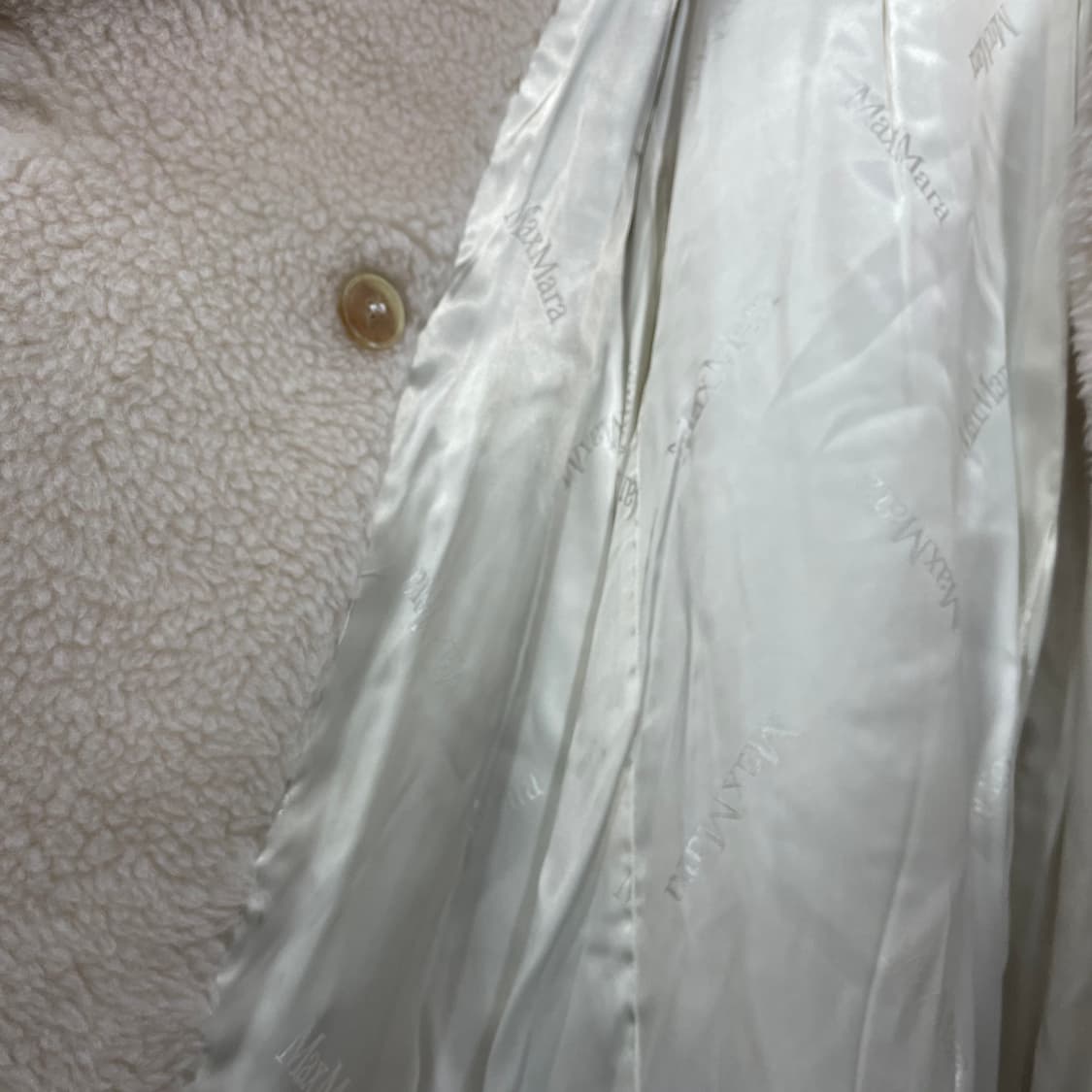 새상품 막스마라 테디베어코트 남성 착용가능 상품이미지4