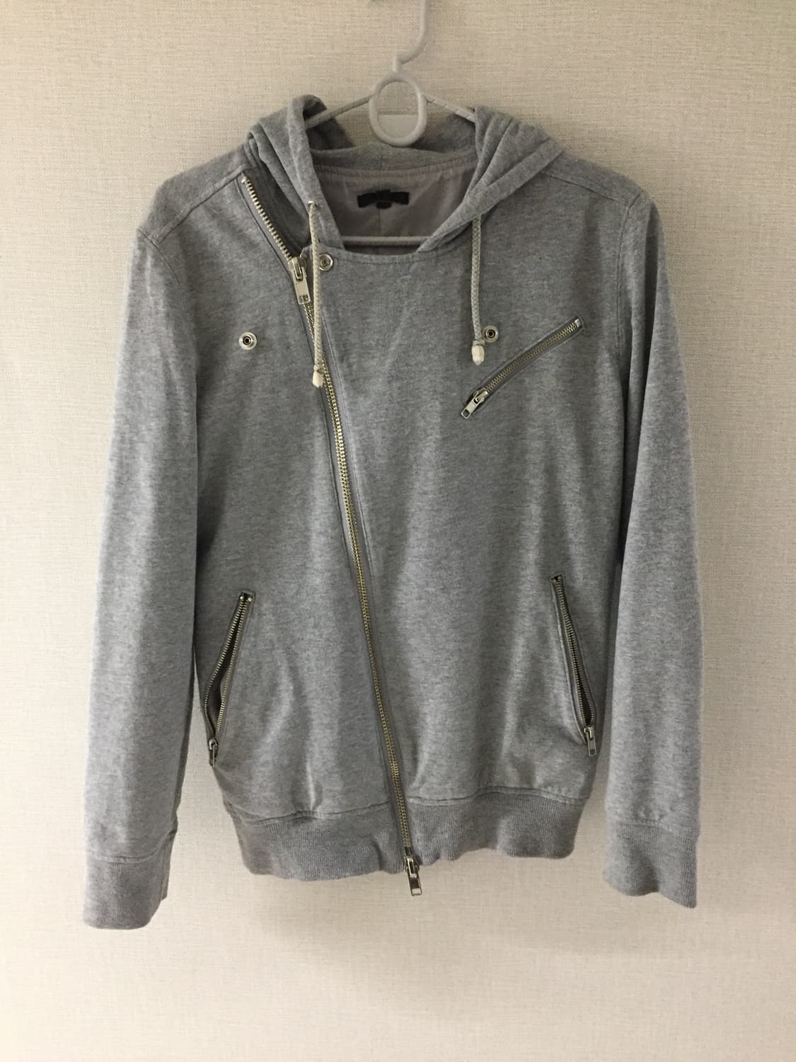 사선 후드집업 상품이미지2