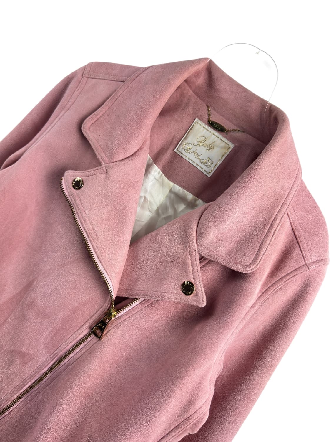 JPN 핑크스웨이드 자켓1509 상품이미지3