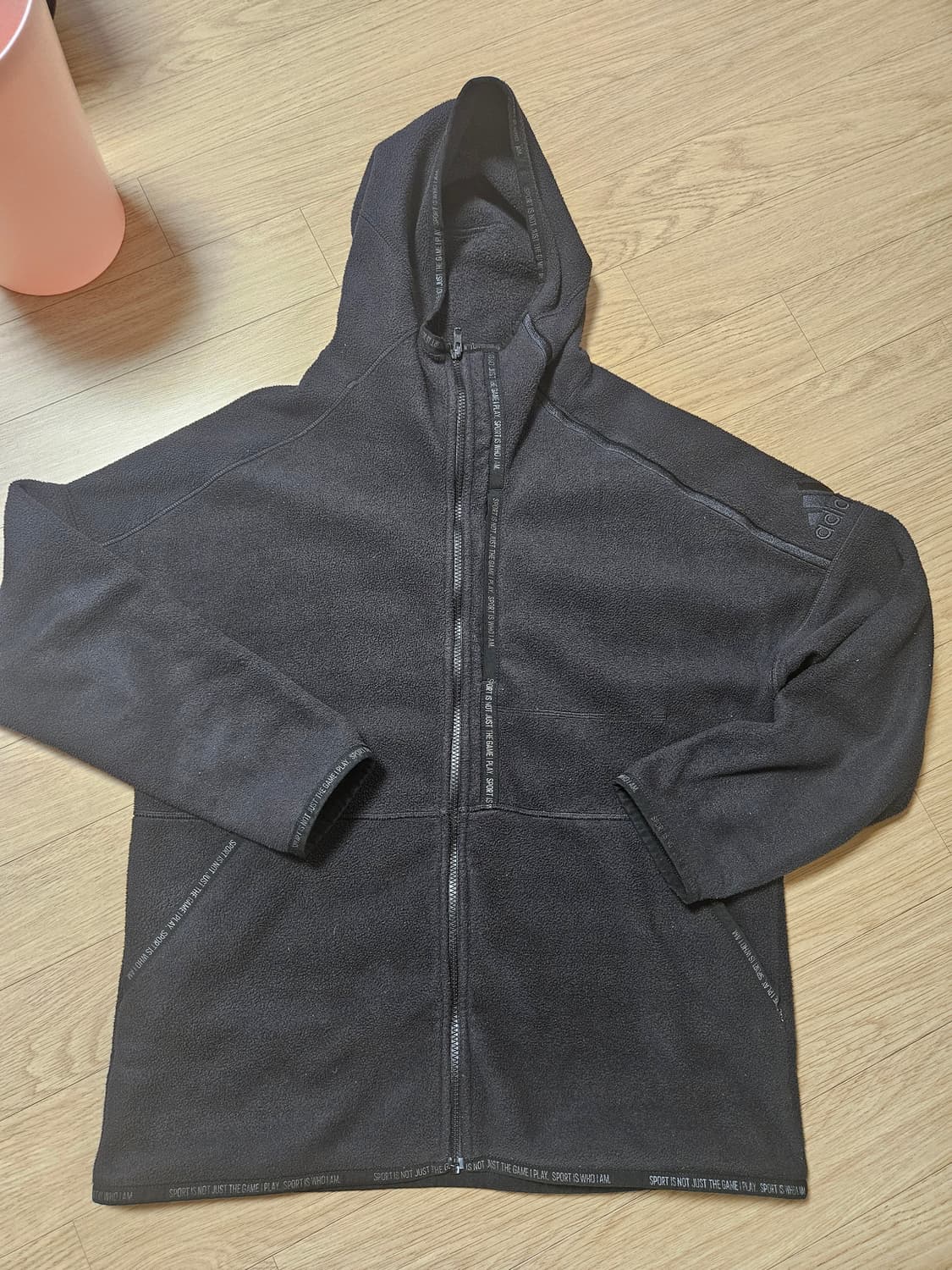 아디다스 ZNE HD 플리스 후디 (DX7646) 110 사이즈 상품이미지1