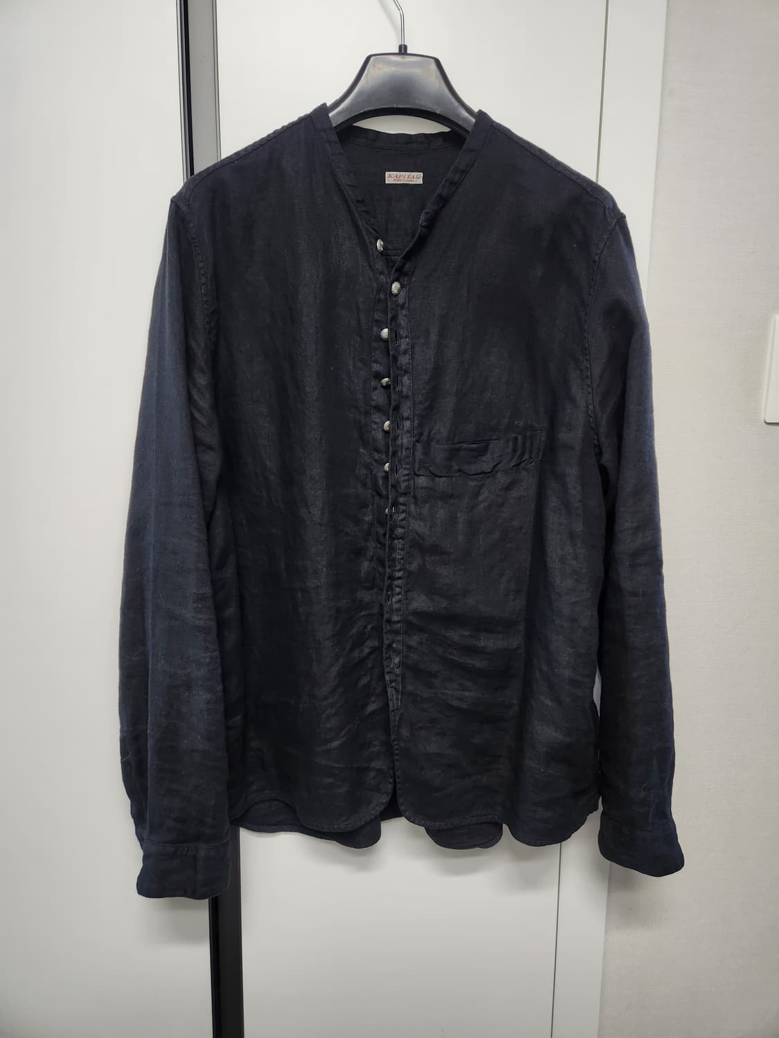 캐피탈 kapital 린넨거즈헤링본셔츠 3사이즈 상품이미지1