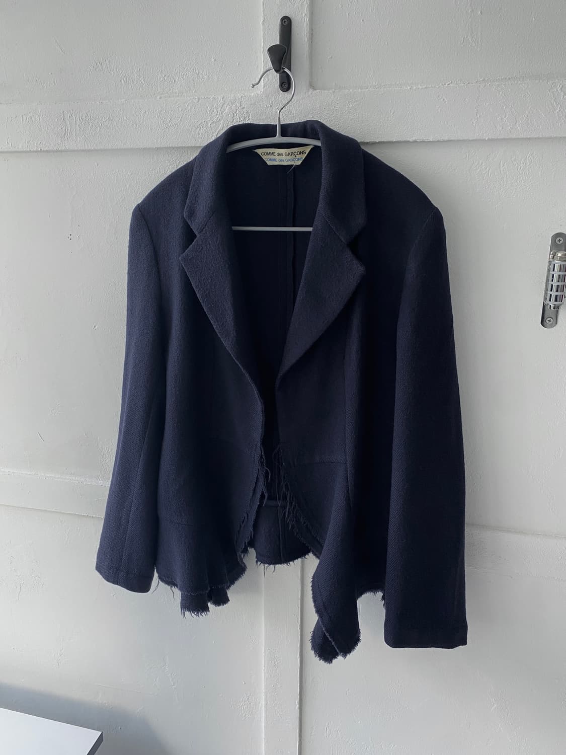 [Comme des garcons*] 울 데미지 자켓 상품이미지2