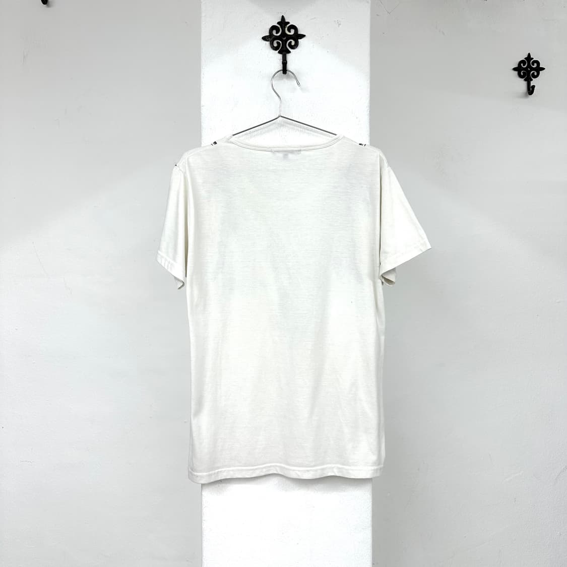 Feather necklace printing short sleeve 상품이미지4