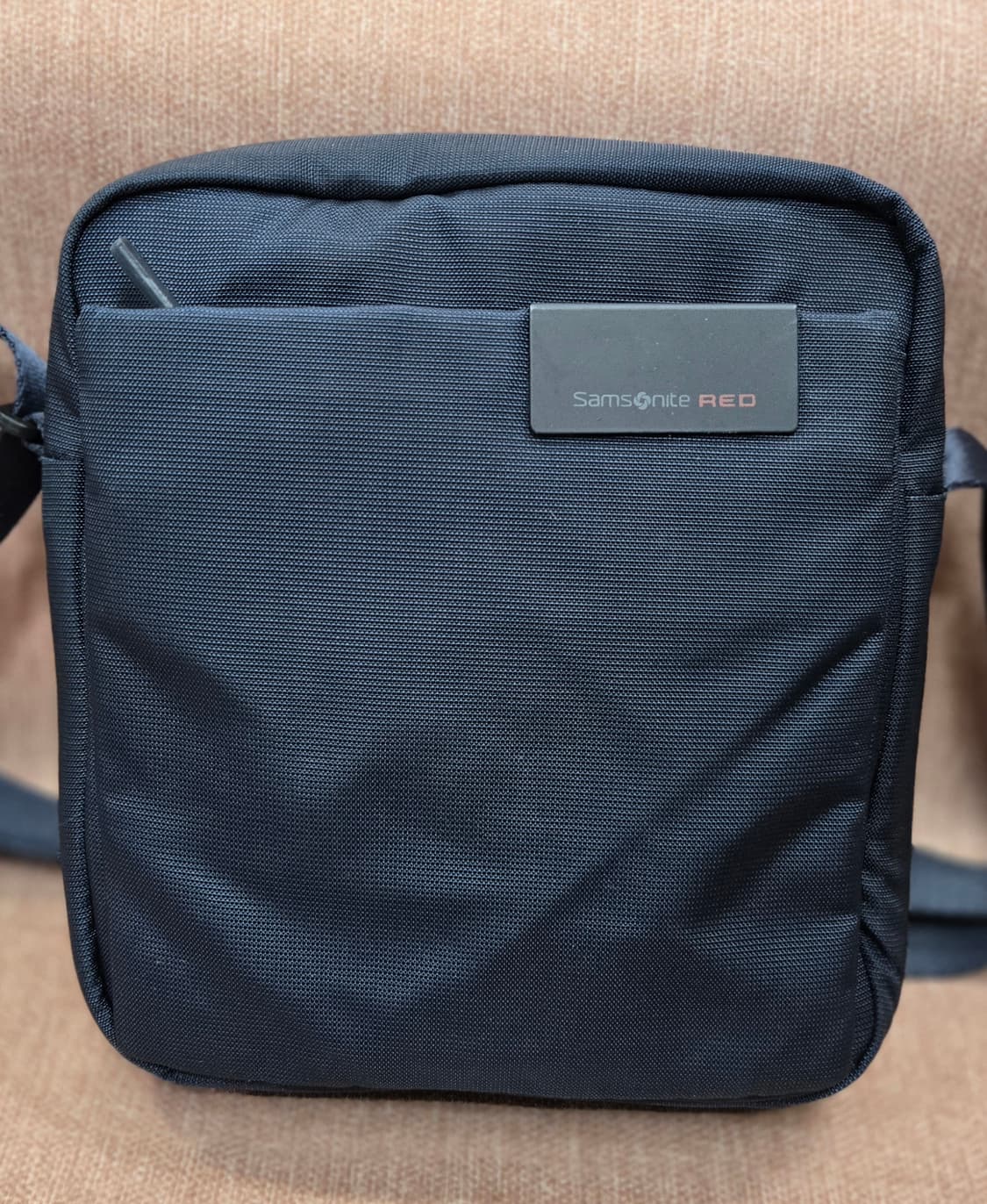 쌤소나이트- 레드 네이비 크로스백 상품이미지1