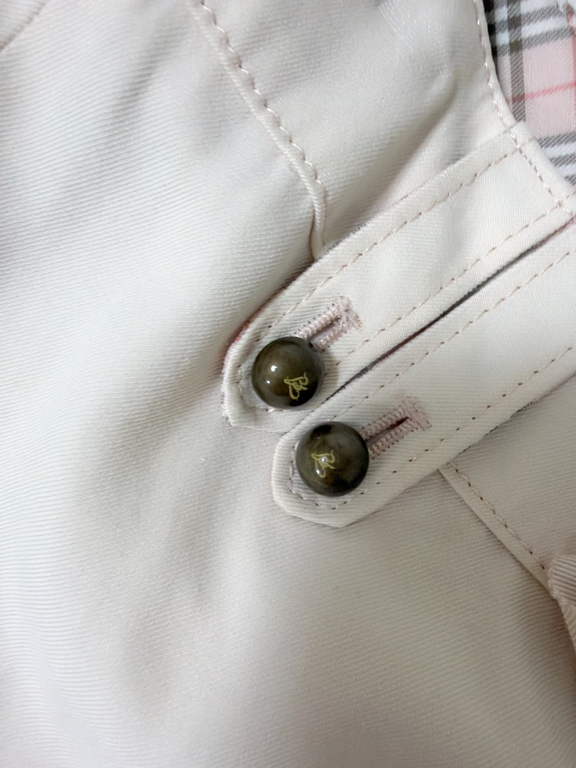 히메갸루 라떼갸루 버버리 블루라벨 핑크 리본 프릴 스커트 리즈리사 상품이미지3