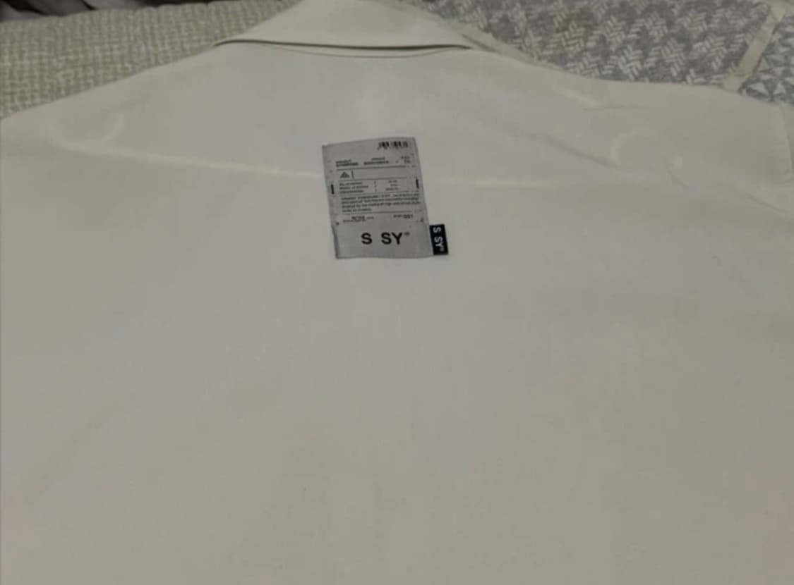 <거의 새것> [L] 에스에스와이 반팔 셔츠 베이지 상품이미지9