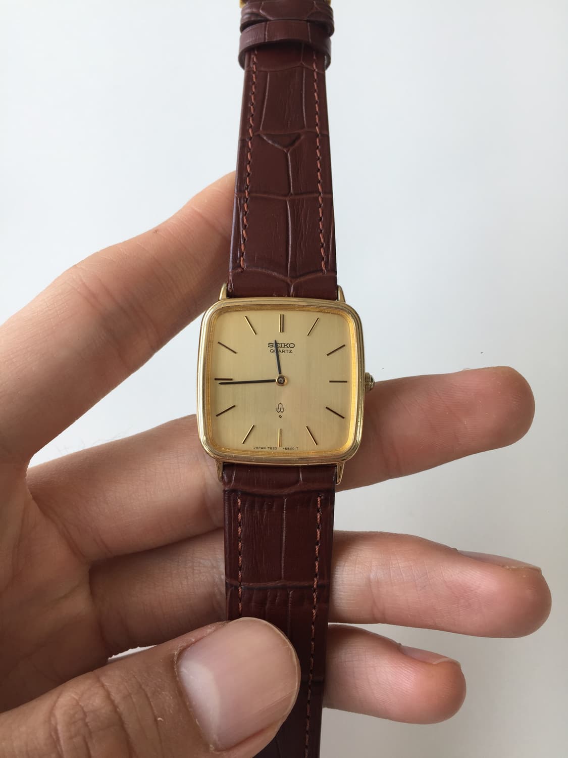 80s seiko chariot square quartz 상품이미지5