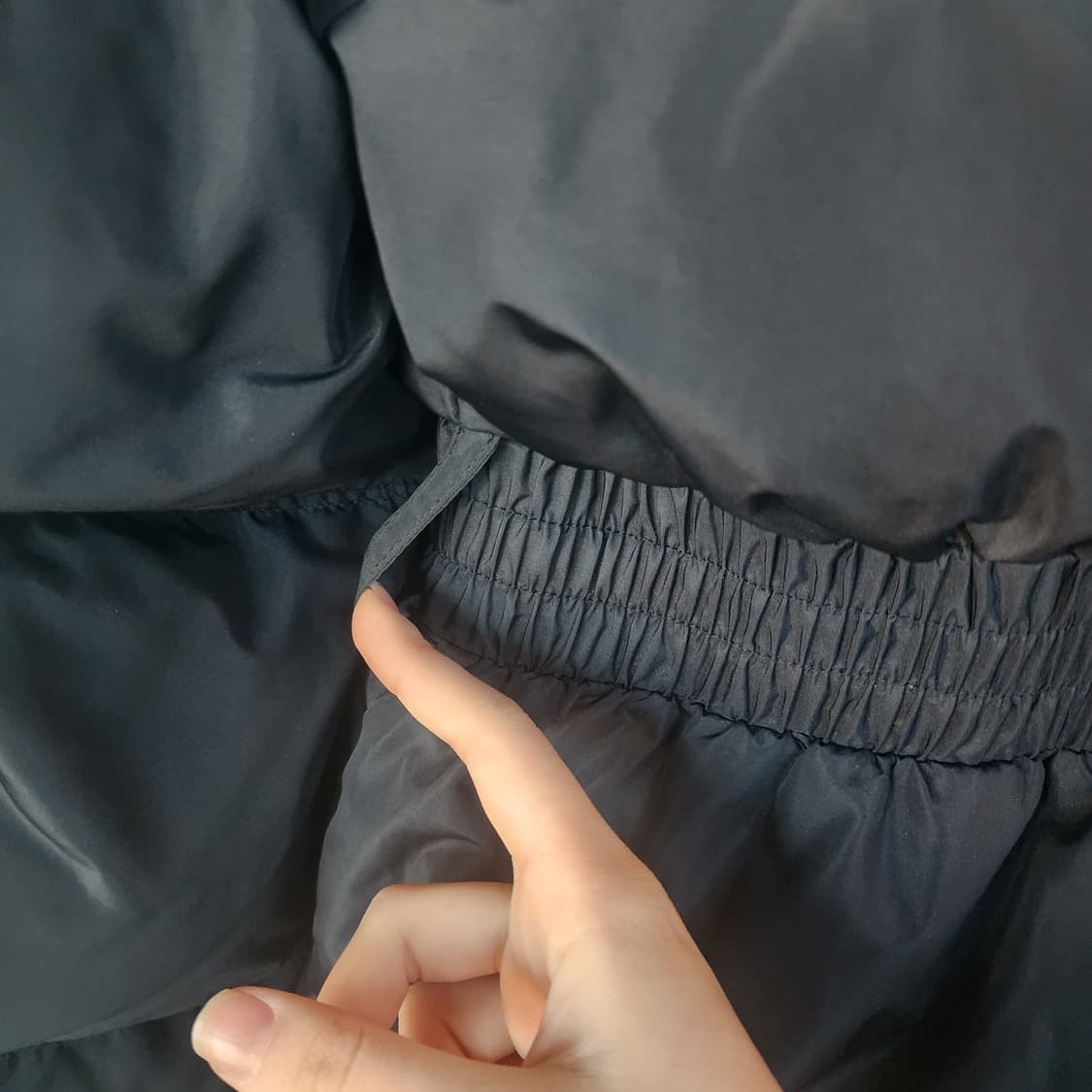 칼라거펠트 여성 블랙 패딩 점퍼 상품이미지9