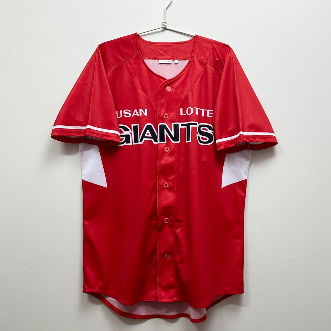 롯데자이언츠 동백 유니폼 XL 상품이미지1