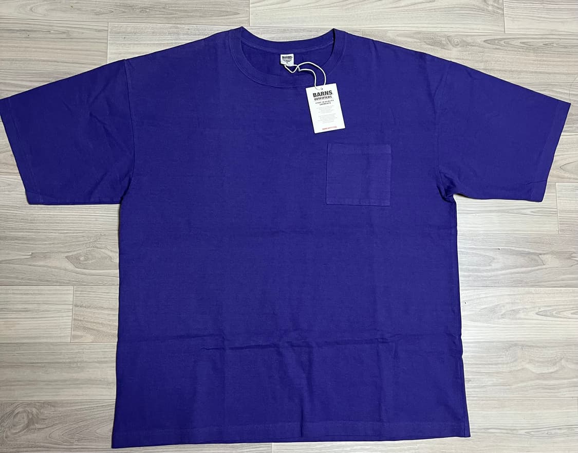 (BARNS OUTFITTERS)반스 아웃피터스 반팔 포켓 티셔츠 루즈핏 상품이미지1