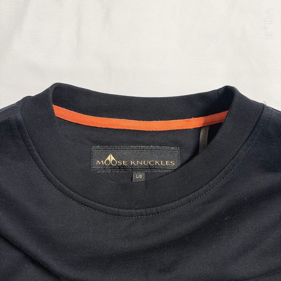 무스너클 블랙 맨투맨 티셔츠 L 상품이미지5