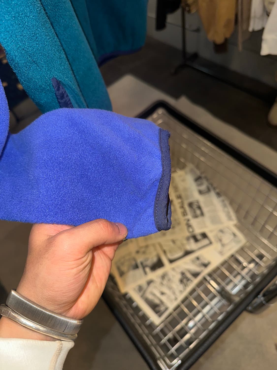 90’s LL Bean 4-button color  fleecewear 상품이미지8