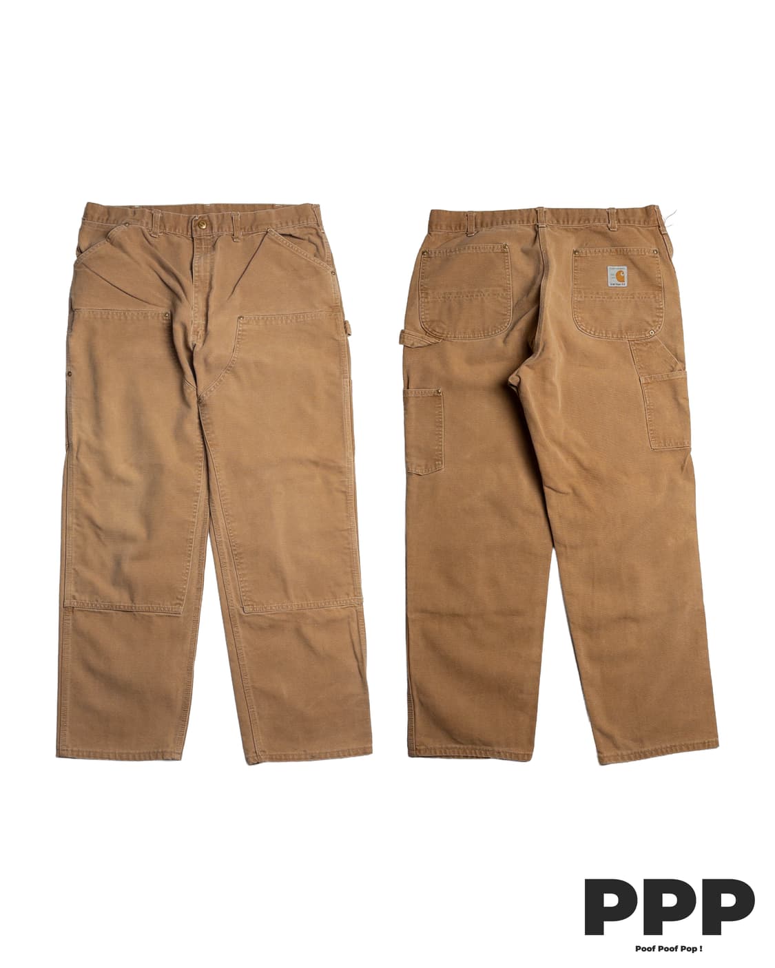 80s Carhartt Double knee Pants USA 상품이미지3