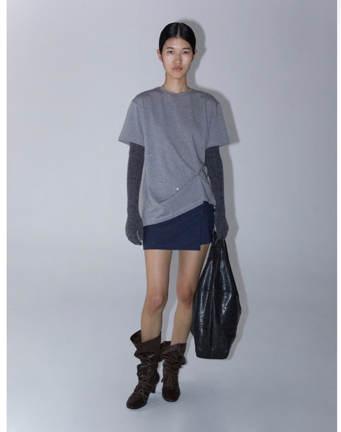 팔로마울 클릭 스냅버튼 티셔츠  xs 상품이미지1