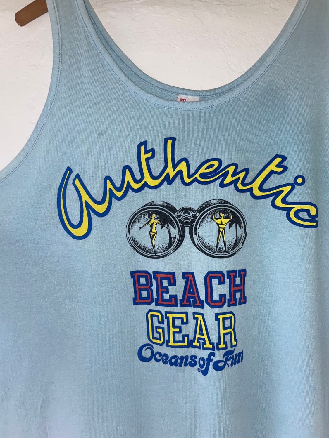 1980s-90s Vintage Tank Top Made in U.S.A 상품이미지4